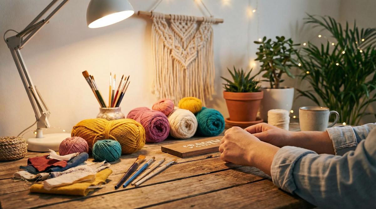 手工编织入门生活视频分享